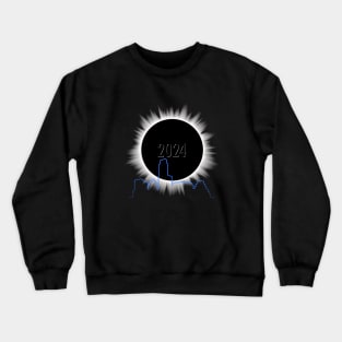 Eclipse 2024 - Austin Skyline Crewneck Sweatshirt